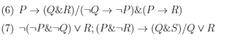 Complete the following logic derivations: Note the | Chegg.com