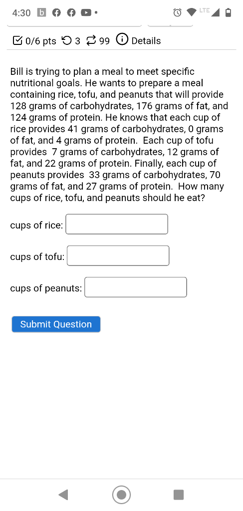 Solved This is for my finite math class, I need to set up a | Chegg.com