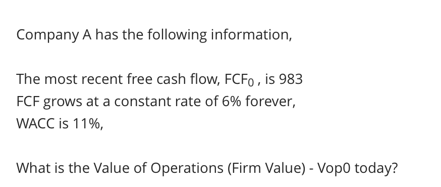 Solved Company A has the following information, The most | Chegg.com