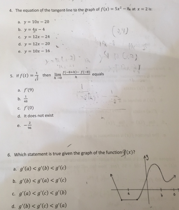 Solved for f(x) 3x2 2x? 1. Which of the following represents | Chegg.com