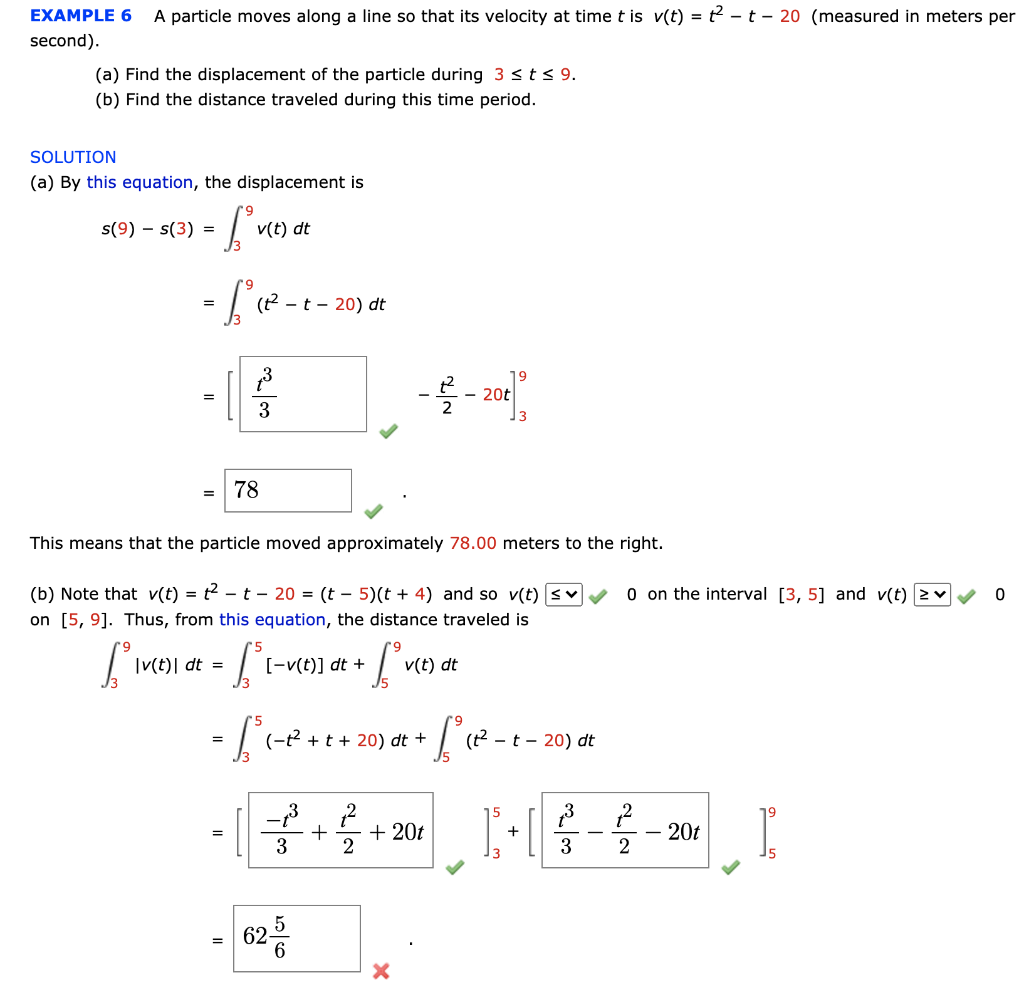 Solved A Particle Moves Along A Line So That Its Velocity At