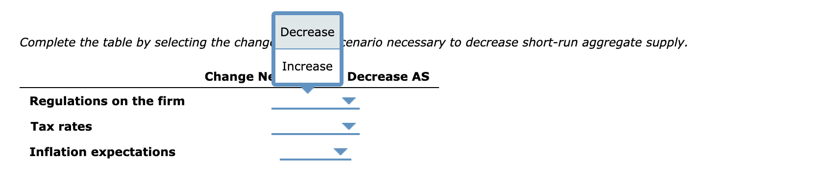 Solved 7. Determinants of aggregate supply The following | Chegg.com