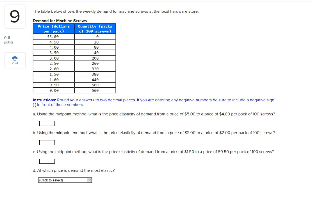 Solved The table below shows the weekly demand for machine | Chegg.com
