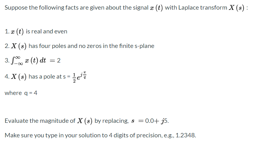 Solved Suppose the following facts are given about the | Chegg.com