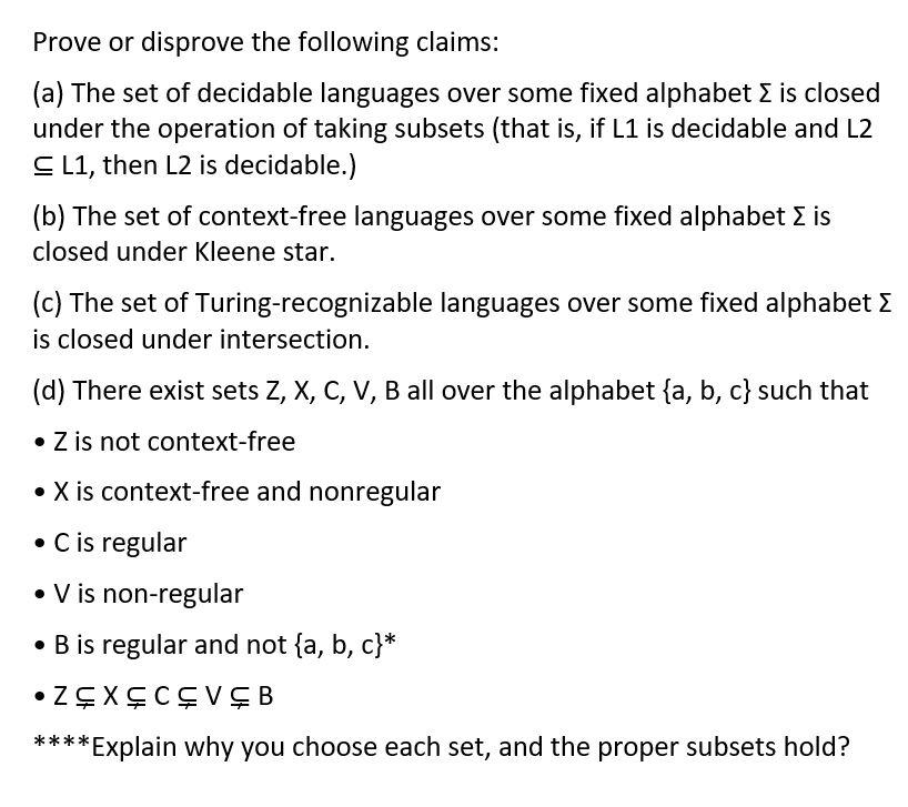 Solved I need help on question d, Please don't copy from | Chegg.com