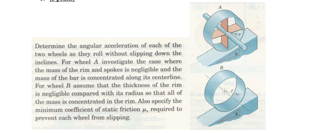 Solved ir Determine the angular acceleration of each of the | Chegg.com