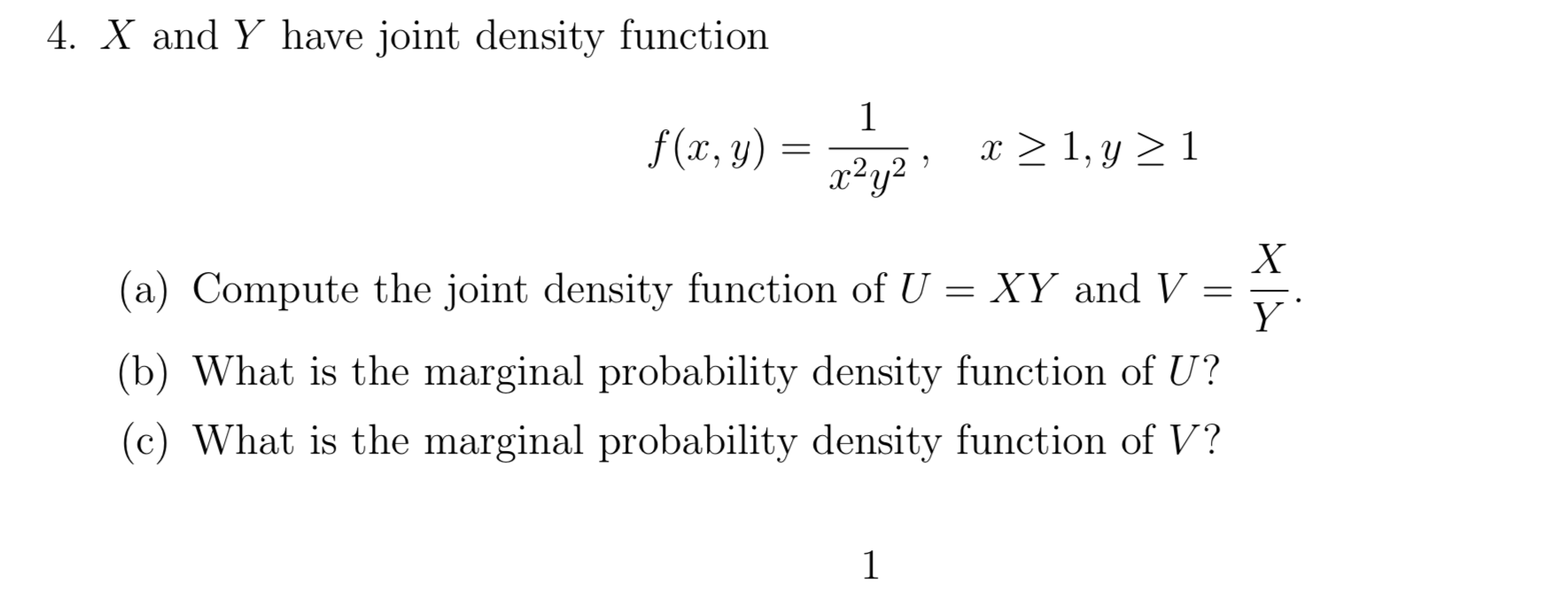 Solved 4 X And Y Have Joint Density Function 2 3 Rm2 3739