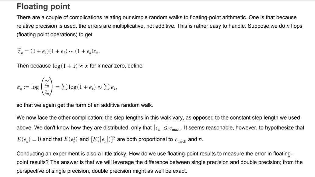 Solved Floating point There are a couple of complications | Chegg.com