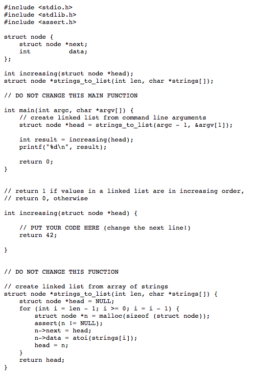 Solved EXERCISE — INDIVIDUAL: Check whether a Linked List is | Chegg.com