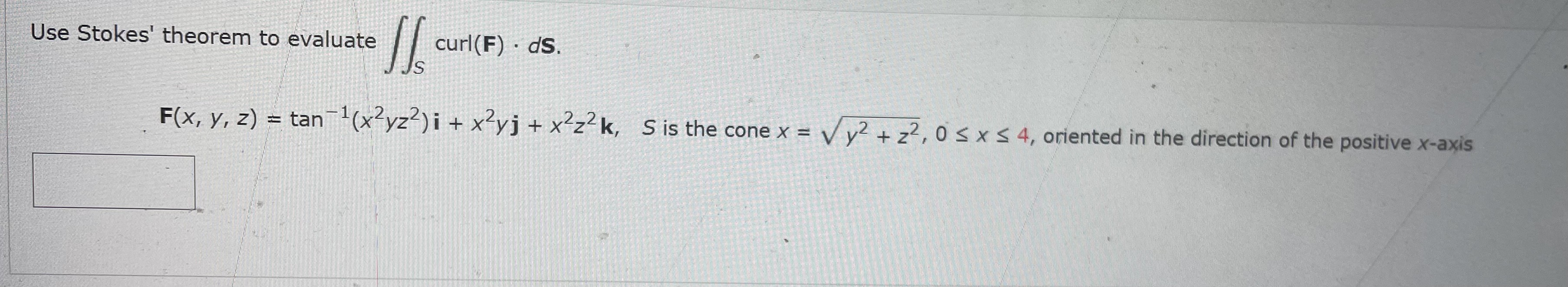 Solved Use Stokes Theorem To Evaluate ∬scurl F ⋅ds