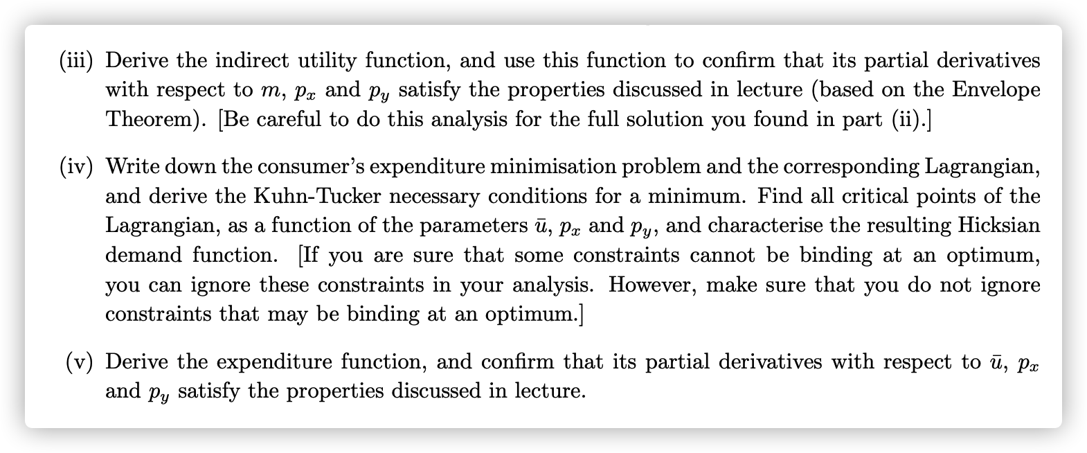 Solved The Hicksian demand function is also known as a | Chegg.com