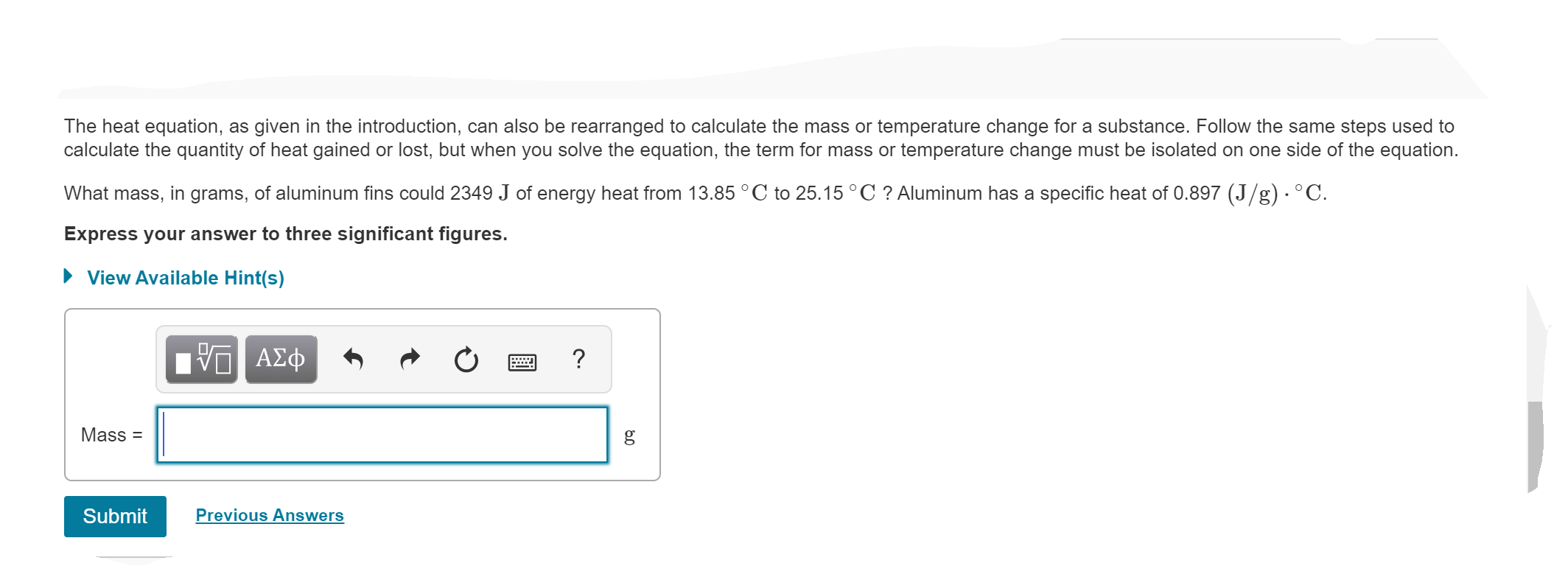 Solved The heat equation, as given in the introduction, can | Chegg.com