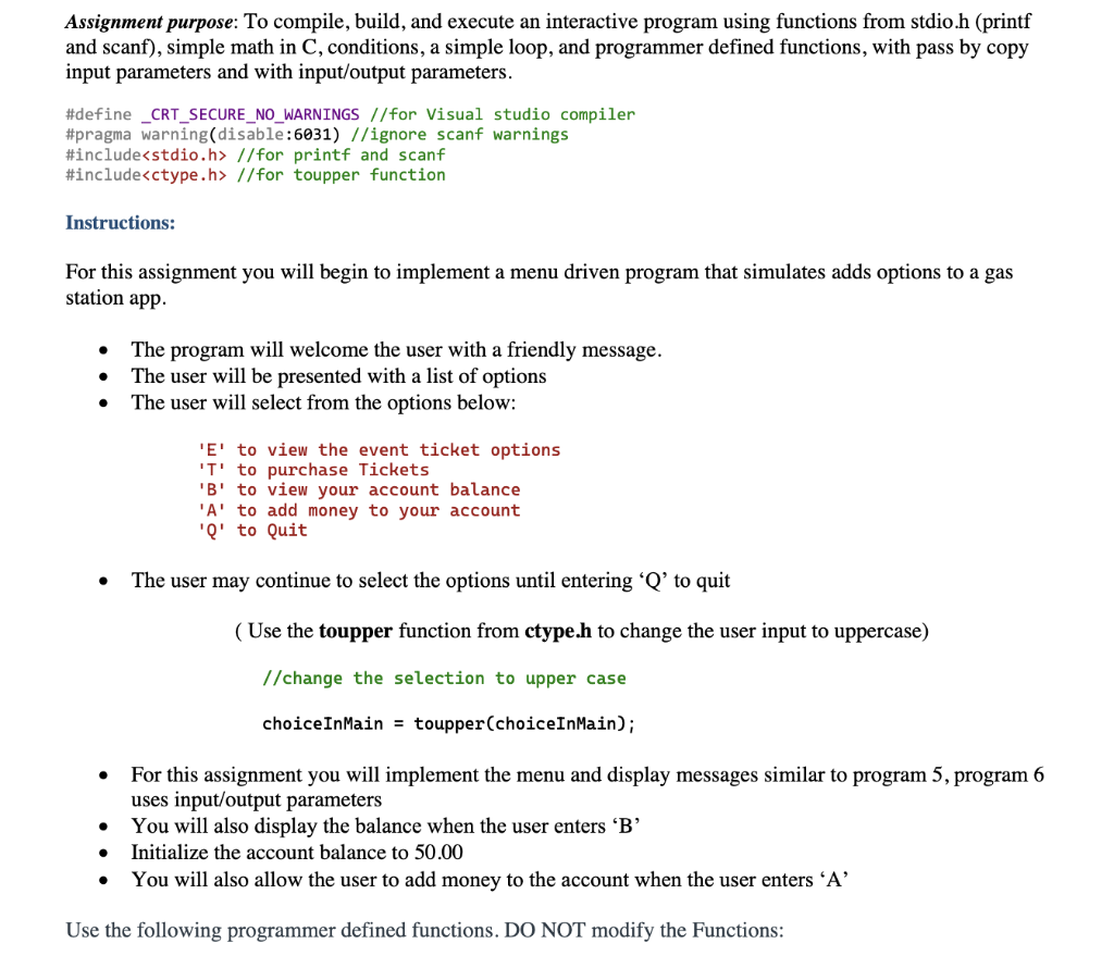 Solved PROGRAMMING IN C #define _CRT_SECURE_NO_WARNINGS 