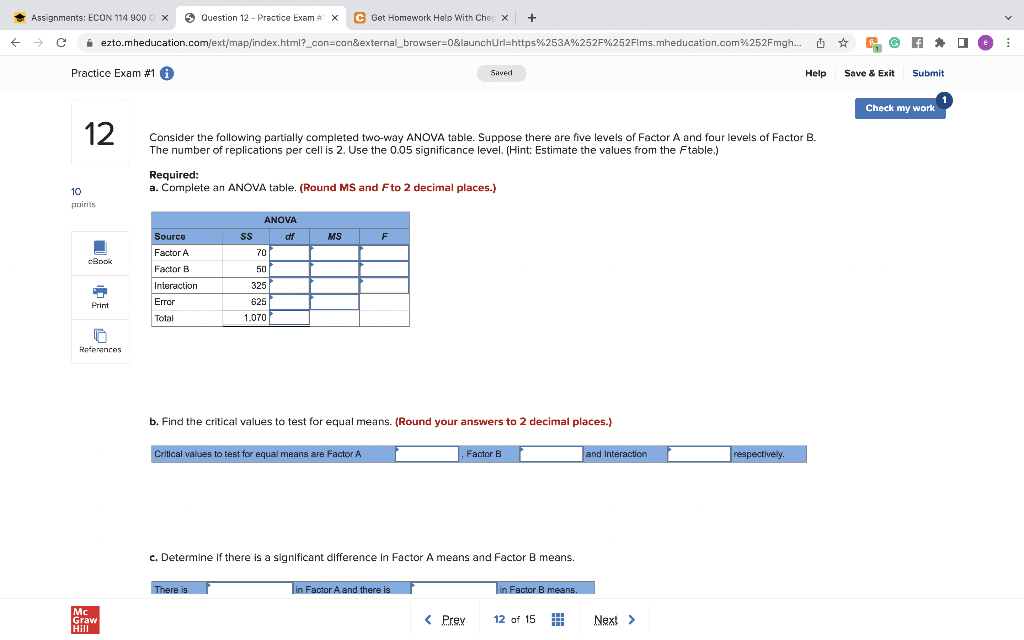 solved-consider-the-following-partially-completed-two-way-chegg