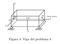 Figura 4: Viga del problema 4.