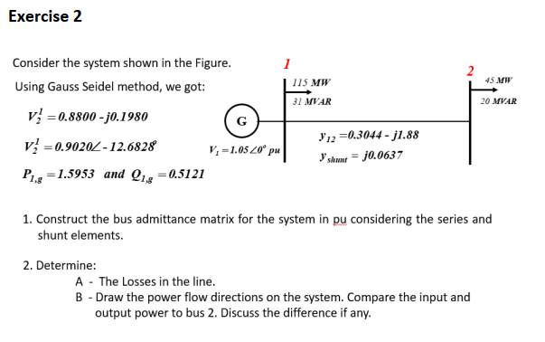 Solved Consider The System Shown In The Fii Using Gauss