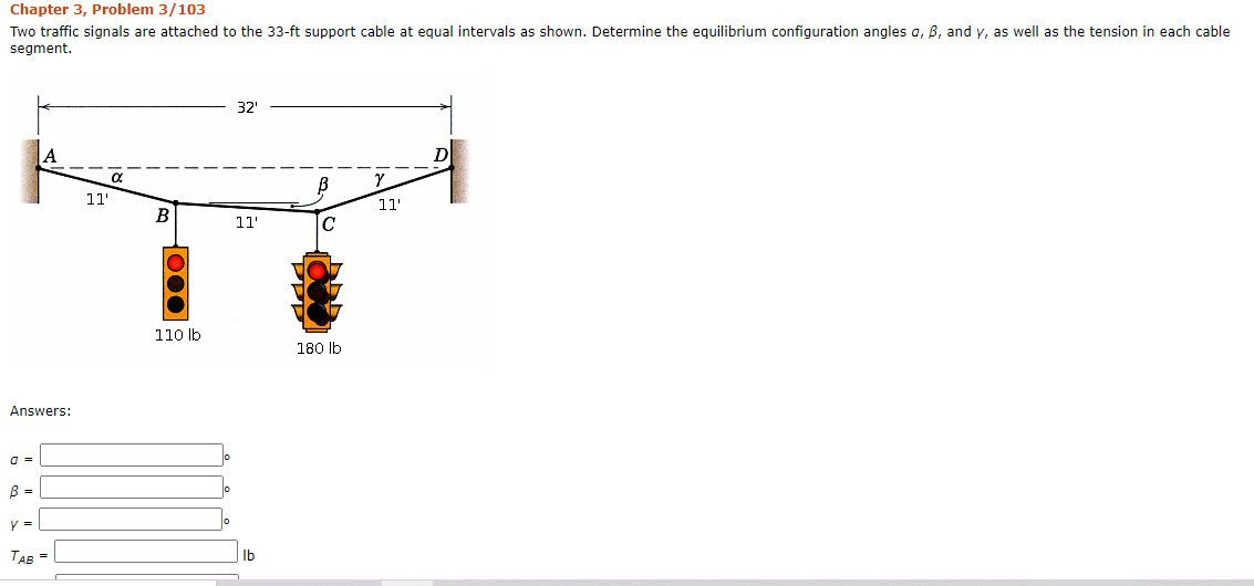 Solved Chapter 3 Problem 3 103 Two Traffic Signals Are A Chegg Com