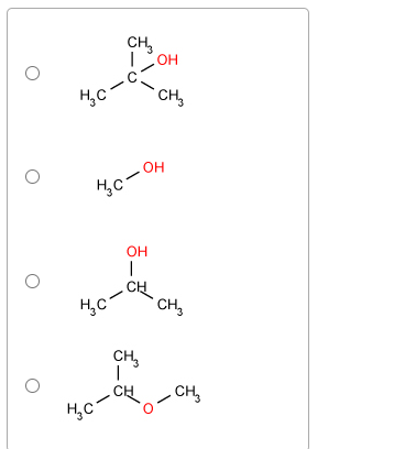 Solved Which of these compounds is a secondary alcohol? | Chegg.com