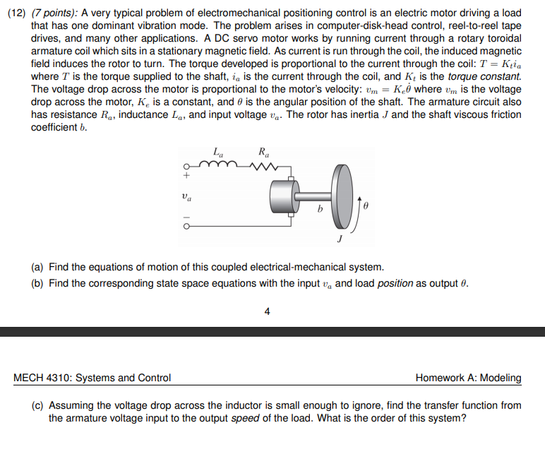 Solved (12) (7 points) A very typical problem of