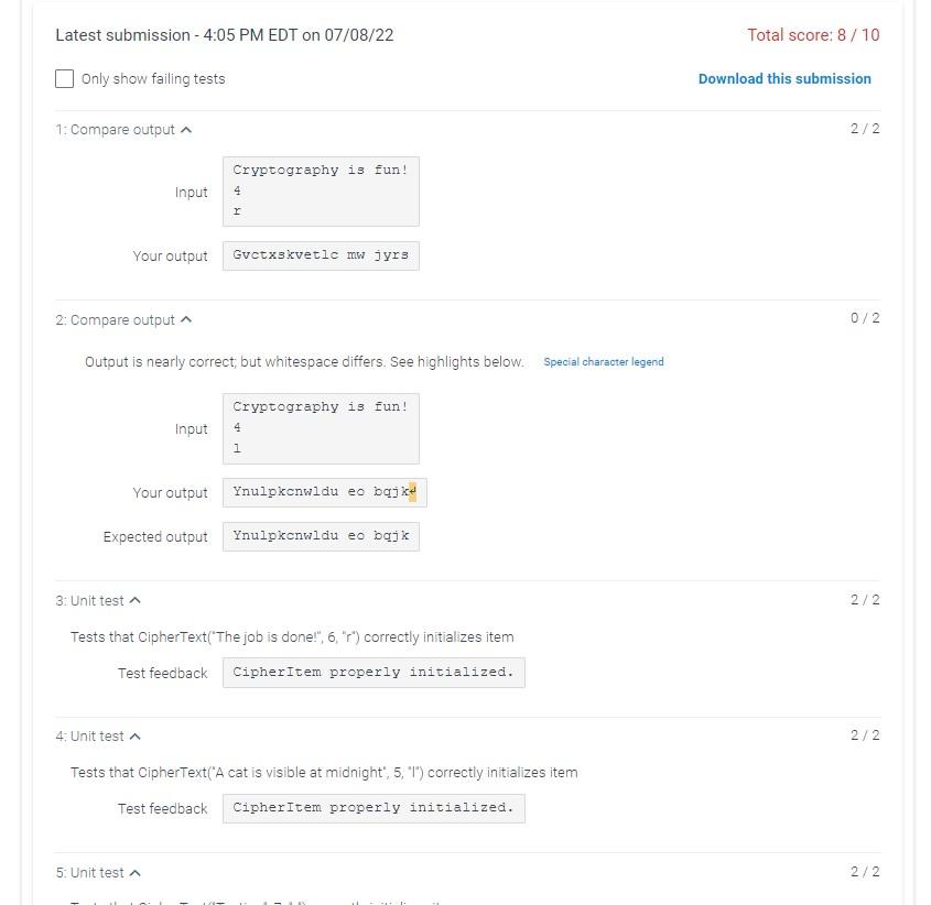 Solved In Python please! Introduction to Cryptography | Chegg.com