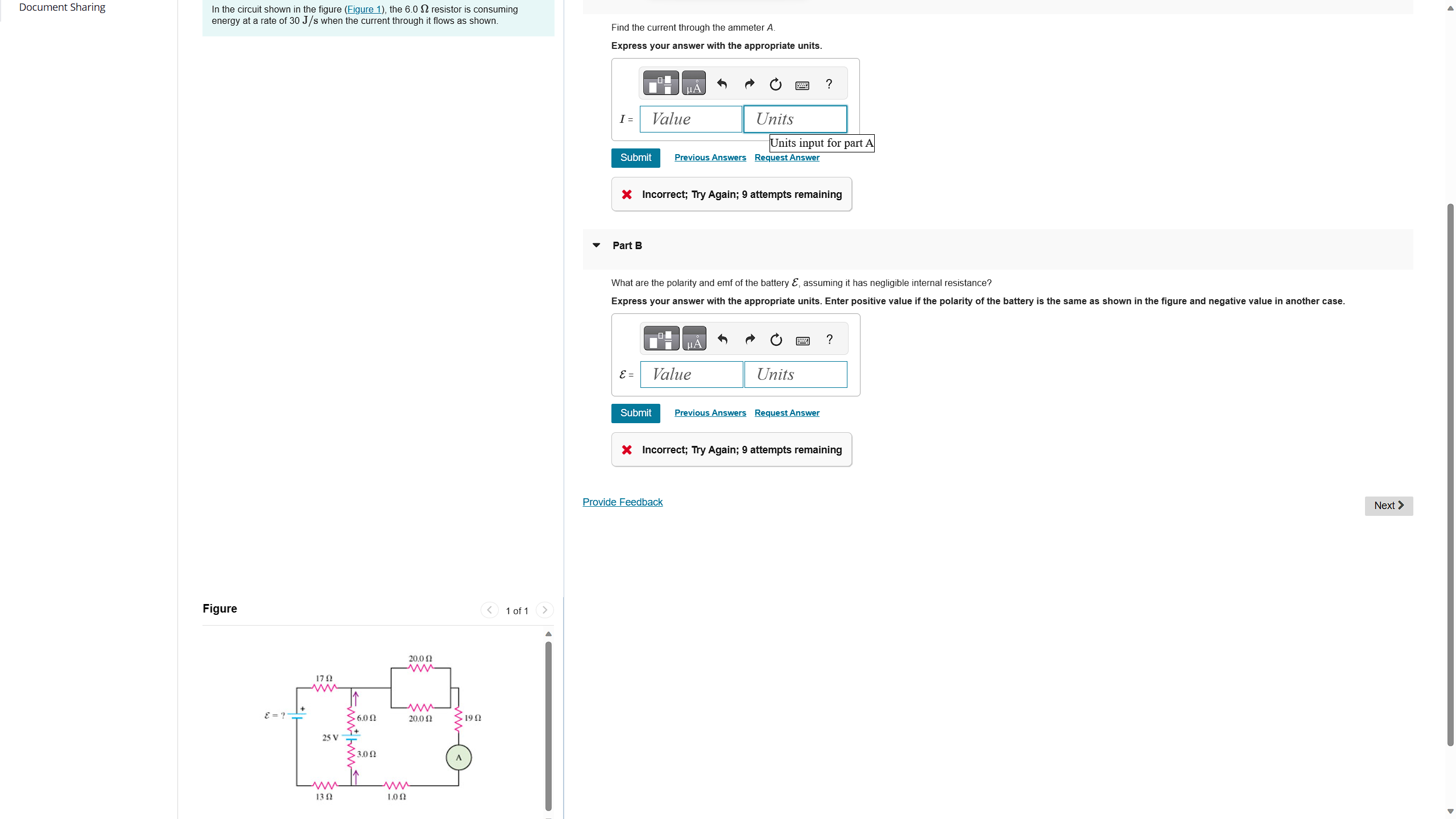 Solved Document SharingIn the circuit shown in the figure | Chegg.com