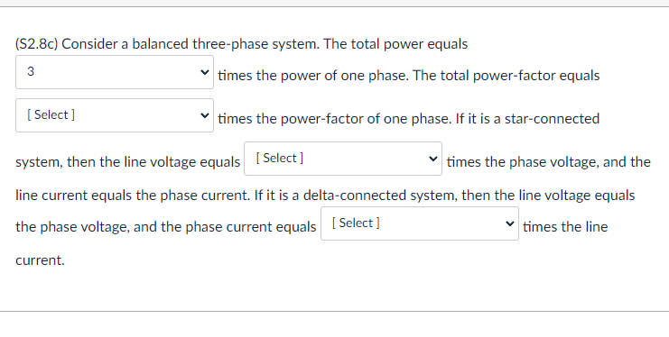 Solved Consider A Balanced Three-phase System. The | Chegg.com