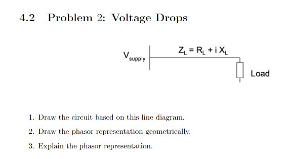 Solved 4.2 Problem 2: Voltage Drops 1. Draw the circuit | Chegg.com