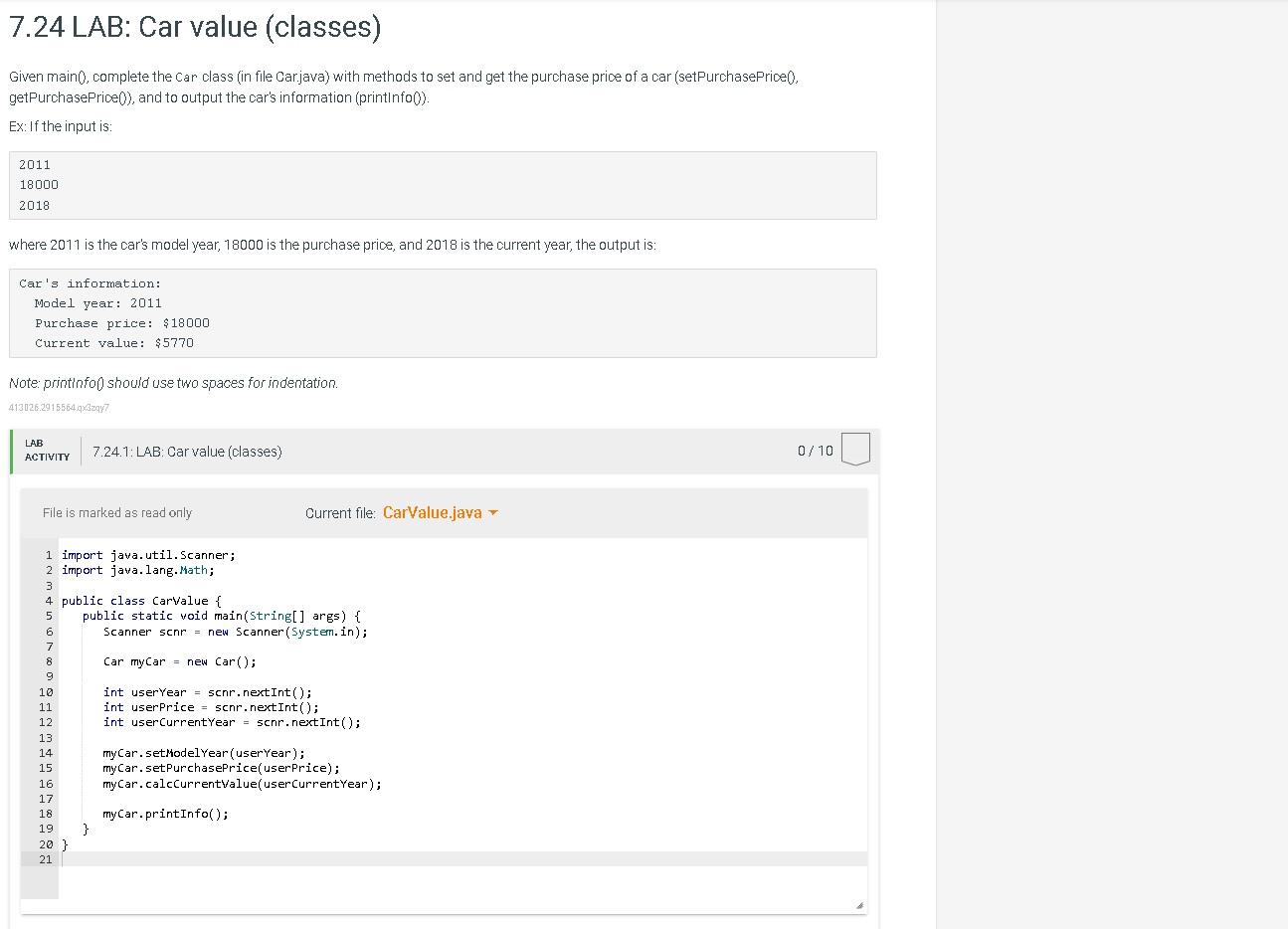 solved-7-24lab-car-value-classes-given-main0-complete-chegg