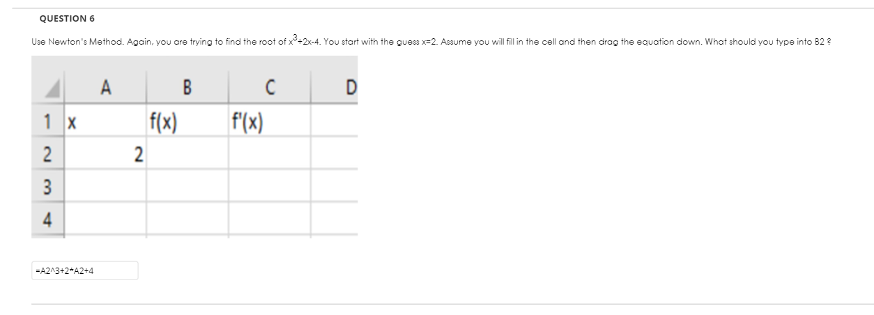 Solved If you are using Excel to solve this question what | Chegg.com