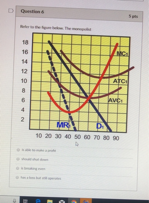 Solved D | Question 6 5 pts Refer to the figure below. The | Chegg.com