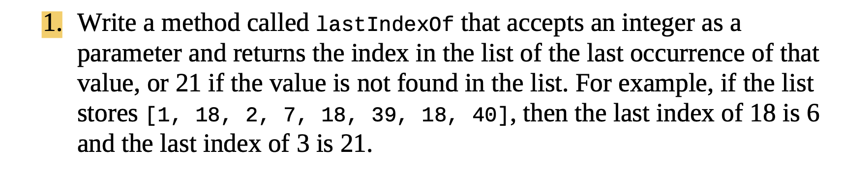Solved In your text, Building Java Programs, 5th Edition, | Chegg.com