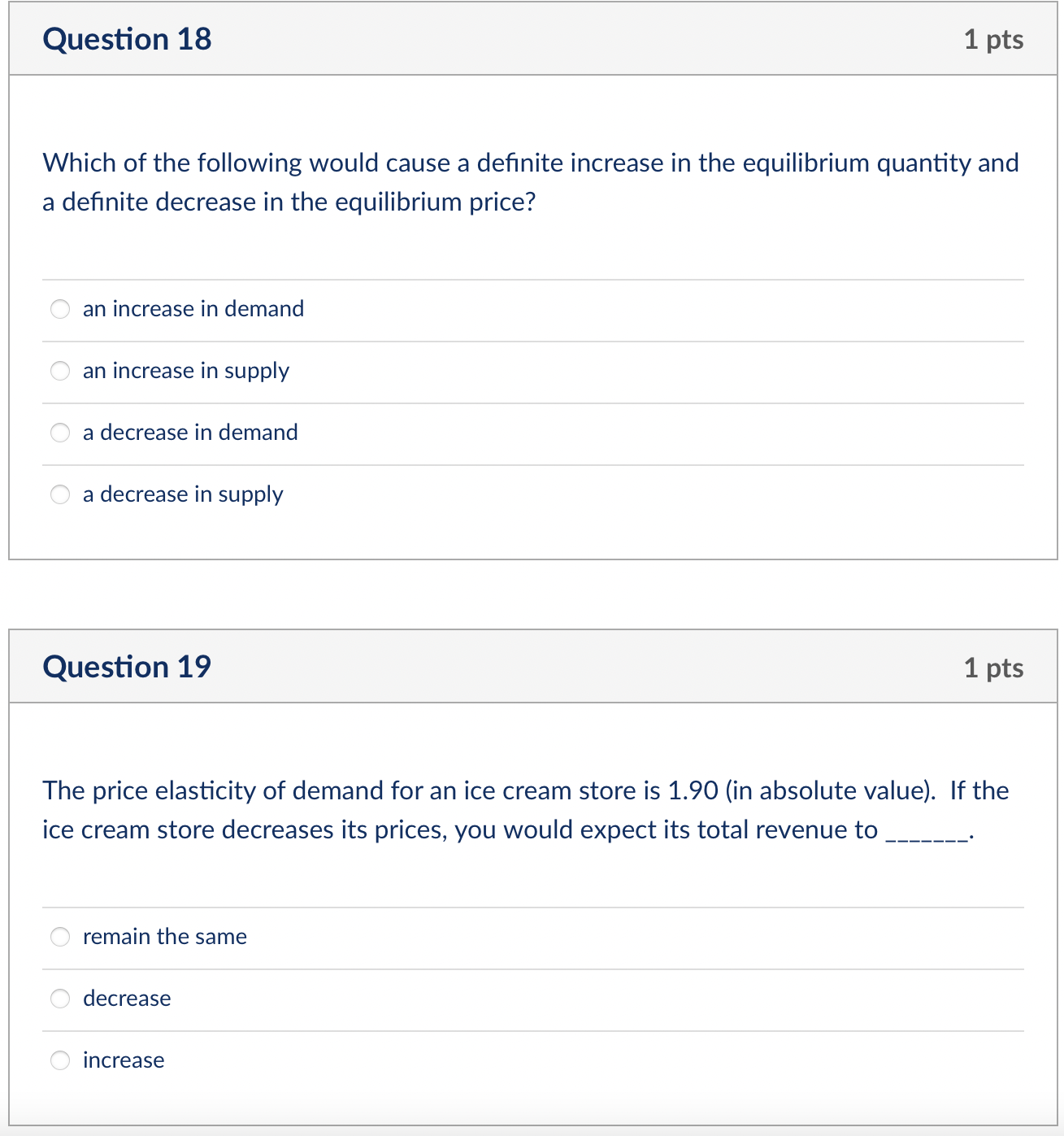 Solved Which of the following would cause a definite | Chegg.com