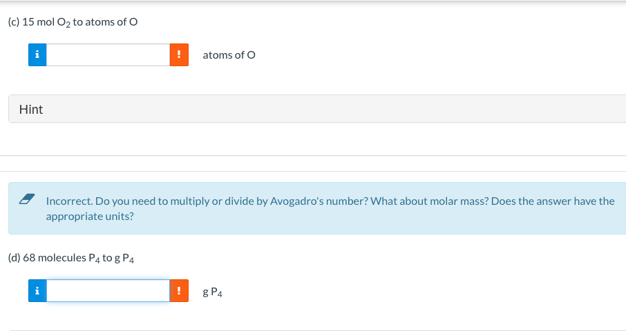 Solved (a) 43.3 kg CO2 to mol CO2 i ! mol CO2 Hint | Chegg.com