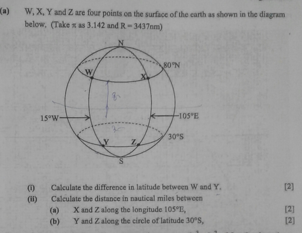 Solved A W X Y And Z Are Four Points On The Surface O Chegg Com