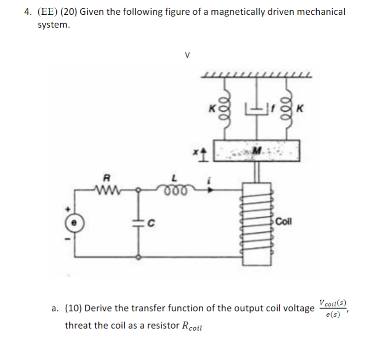 Solved b) Given L, C, R, and R_coil, determine for the | Chegg.com
