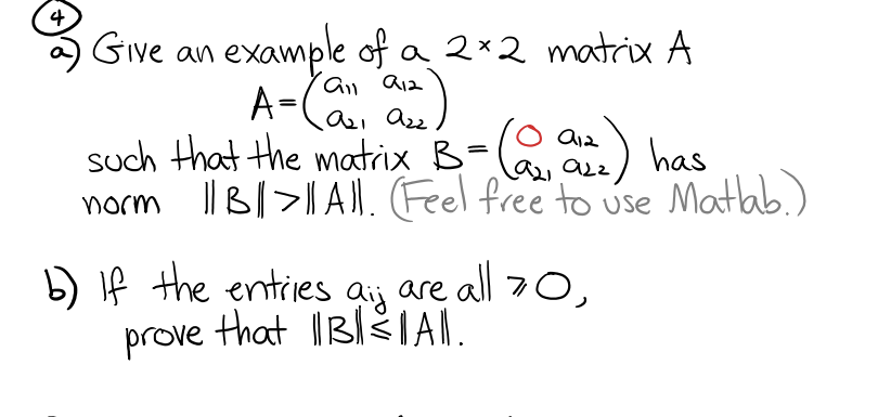 a 2 a matrix example