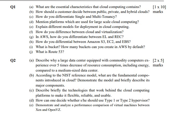 Solved Q1 (a) What are the essential characteristics that | Chegg.com