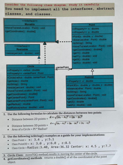 Solved Consider the following class diagram. Study it | Chegg.com