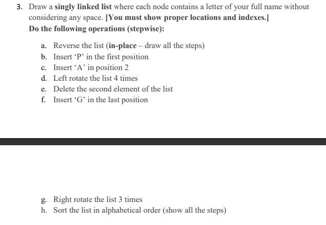 Solved Assignment Tasks: 1. Given a circular array of | Chegg.com