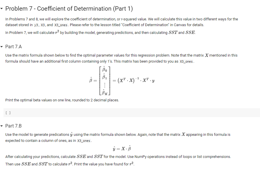Python- Array X3 is a 2D array with 100 rows and 5 | Chegg.com