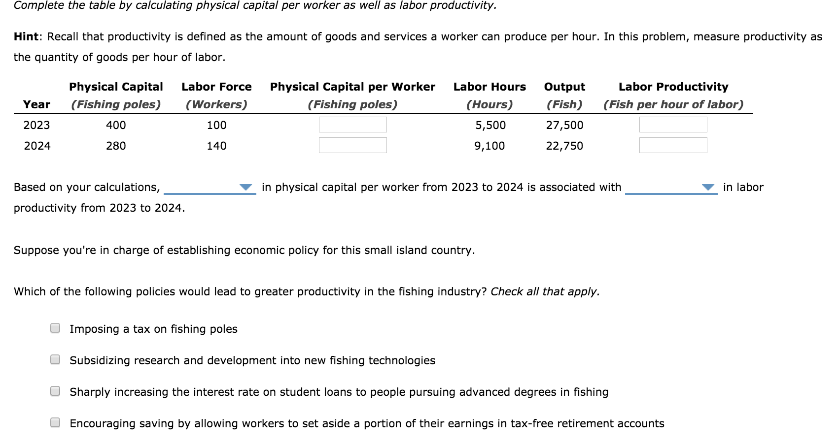 solved-complete-the-table-by-calculating-physical-capital-chegg