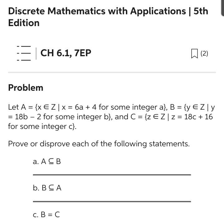 Discrete Mathematics With Applications | 5th Edition | Chegg.com