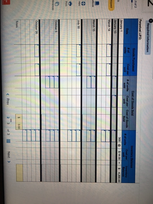 Solved Check my work The following information applies to | Chegg.com