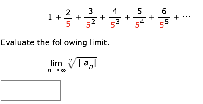 Solved To determine whether the series is converging or | Chegg.com