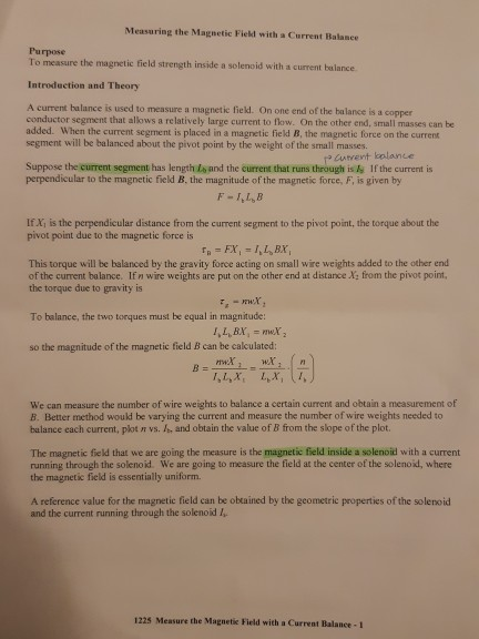 sources of error in magnetism experiment