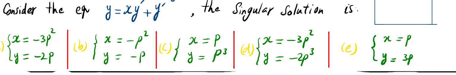 Solved The Equation Y Yxyz Will Be Transform To A Will Chegg Com