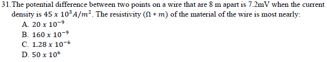Solved 1.The potential difference between two points on a | Chegg.com