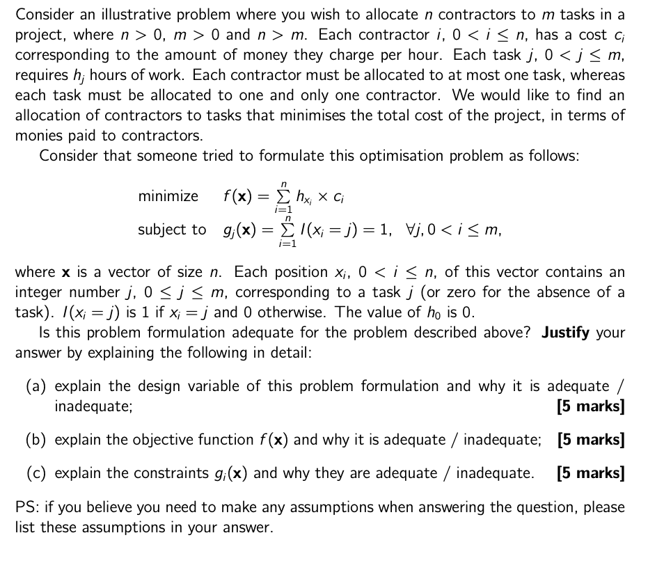 Solved Consider an illustrative problem where you wish to | Chegg.com