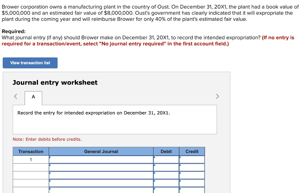 solved-brower-corporation-owns-a-manufacturing-plant-in-the-chegg