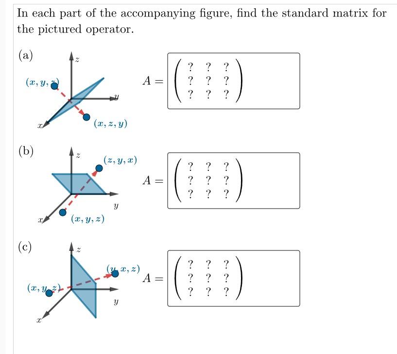 Solved In Each Part Of The Accompanying Figure, Find The | Chegg.com